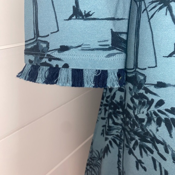 Spartina 449 Nora Dress Stone Harbor Print | Size L - Picture 3 of 6